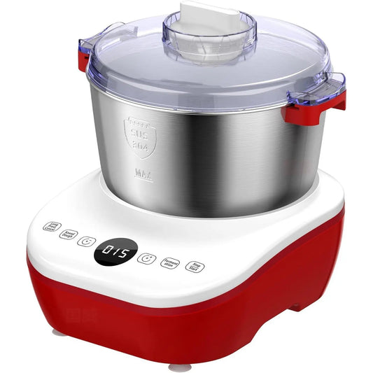 7Qt Electric Dough Mixer with Ferment Function & Stainless Steel Bowl